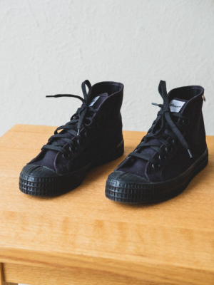 Star Dribble High Top Sneaker In Black