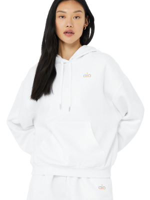 Pride Accolade Hoodie - White