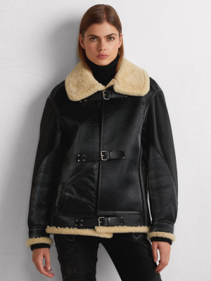 Stetson Lambskin-shearling Coat