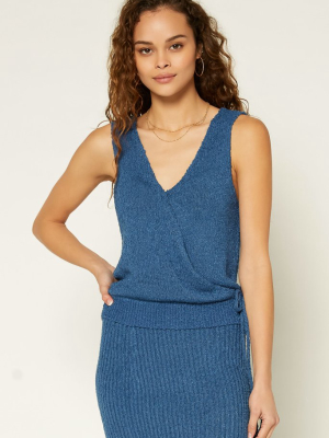 Wrap Knit Tank