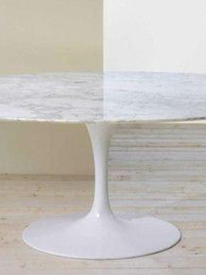 Eero Saarinen Tulip Table - Oval Dining 33 X 63 Inch