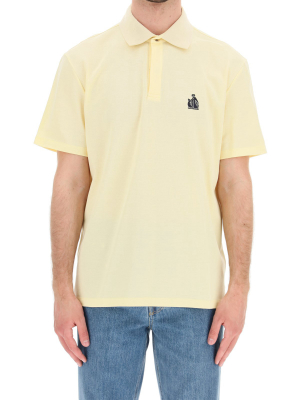 Lanvin Logo Embroidered Polo Shirt