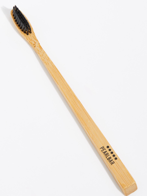 Pearlbar Bamboo + Charcoal Toothbrush