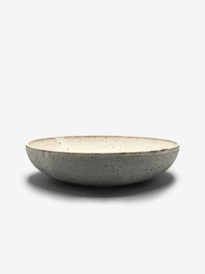 Large Bowl In Chalk By Luna Ceramics