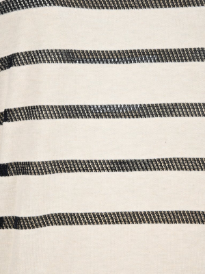 A.p.c. Cordelia Stripe Knit Sweatshirt