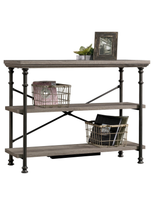 Canal Street Anywhere Console Table With 2 Shelves - Northern Oak - Sauder