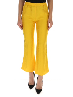 Marni Side Stripe Flared Pants