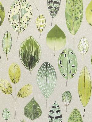 Tulsi Wallpaper In Eau De Nil From The Zardozi Collection By Designers Guild