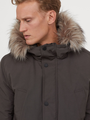 Padded Parka With Hood