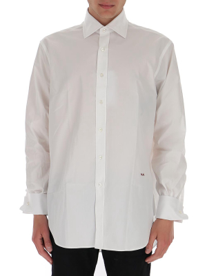 Maison Margiela Logo Embroidered Shirt