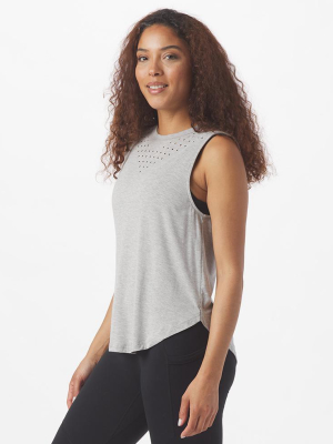 Trinity Tank: Grey Melange