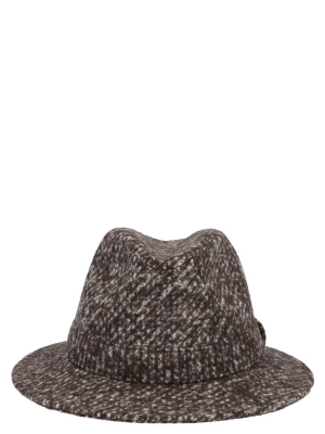 Dolce & Gabbana Woven Fedora Hat