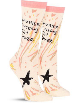 Girl Power Socks | Womens