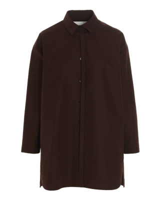 Jil Sander Concealed Placket Long-sleeve Shirt