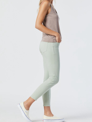 Tess Skinny In Silt Green Supersoft
