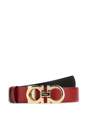 Salvatore Ferragamo Gancini Reversible Belt