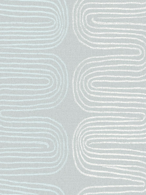 Zephyr Abstract Stripe Wallpaper In Light Blue From The Celadon Collection By Brewster Home Fashions