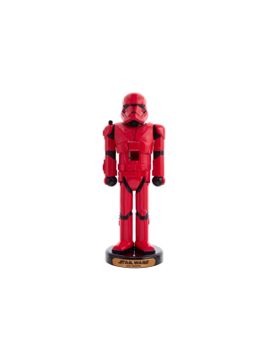 Kurt Adler 10-inch Star Wars Red Sith Trooper Nutcracker