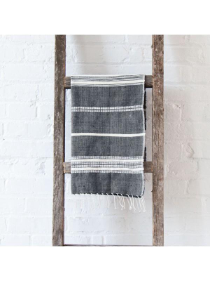 Aden Hand Towel - Gray