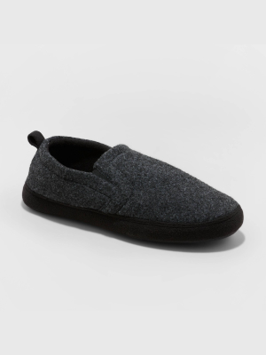 Men's Dayton Moccasin Slippers - Goodfellow & Co™ Charcoal Gray