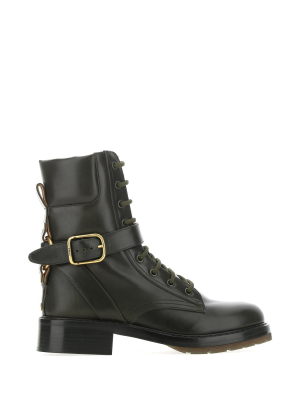 Chloé Diane Lace-up Ankle Boots