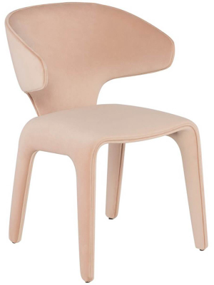 Bandi Dining Chair, Peach, Set Of 2