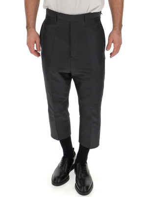 Rick Owens High Waist Cropped Trousers