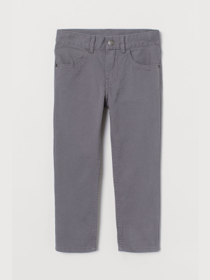 Slim Fit Twill Pants