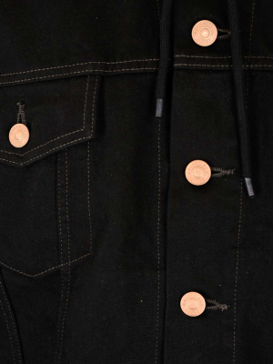 Balenciaga Hooded Denim Jacket