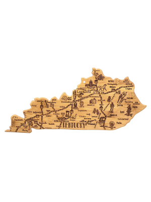 Totally Bamboo Destination Kentucky Serving And Cutting Board