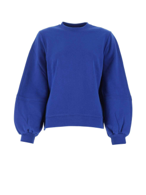 Ganni Software Isoli Puff Sleeve Sweatshirt