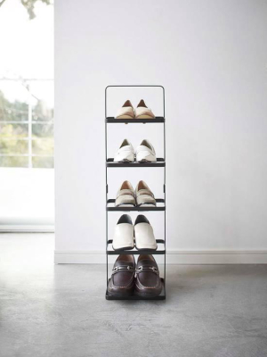 Tower 5-tier Slim Portable Shoe Rack - Tall In Various Colors