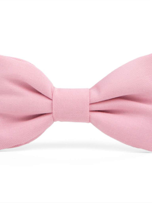 Petal Pink Dog Bow Tie