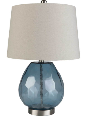 Lainey Table Lamp Ivory/sky Blue/blue