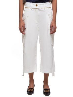 Cropped Trousers (04855-101-white)