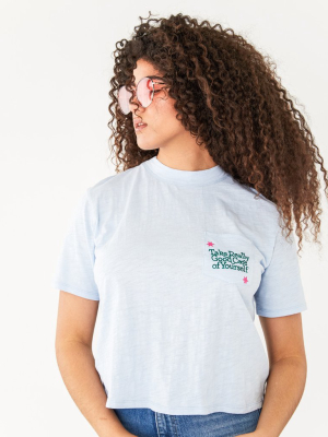 Take Really Good Care Slub Pocket Tee