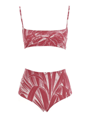 Redvalentino Printed Bikini Set