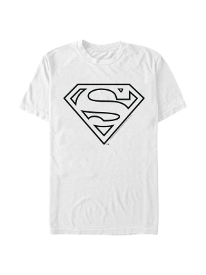 Men's Superman Logo Sleek T-shirt