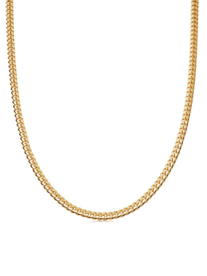 Round Curb Chain Necklace