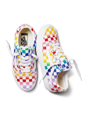 Customs Rainbow Checker Old Skool