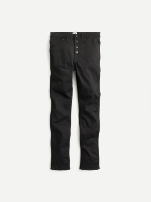 9" Vintage Straight Jean In Black