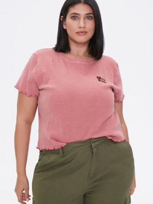 Plus Size Wild Rose Tee