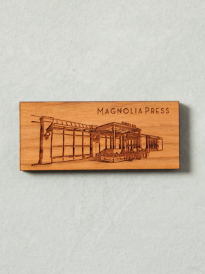 Magnolia Press Magnet