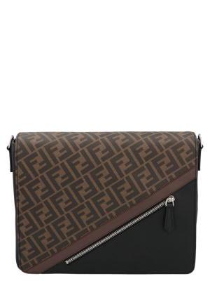 Fendi Ff Motif Messenger Bag