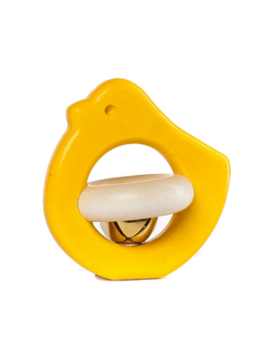 Bajo Yellow Bird Bell Rattle