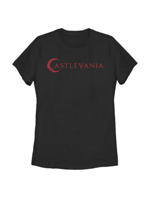 Women's Castlevania Classic Logo T-shirt