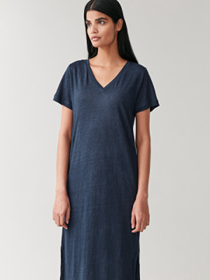 Linen T-shirt Dress