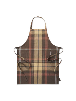 Williams Sonoma Autumn Plaid Apron