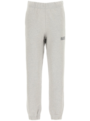 Ganni Logo Embroidered Sweatpants