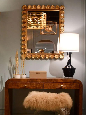 Eliza Wall Mirror Gold